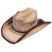81%OFF メンズカウボーイハット Resistol PBRカウボーイハット - （男性と女性のための）ストロー、牧畜クラウン Resistol PBR Cowboy Hat - Straw Cattleman Crown (For Men and Women)画像